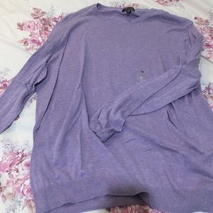 Men’s lightweight purple sweater